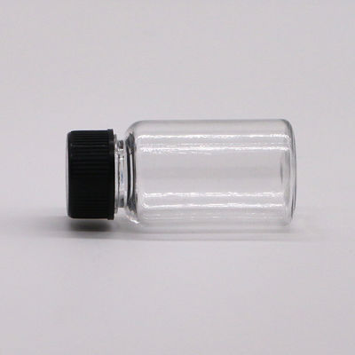 Botella de plástico PET de forma redonda de 10 ml para almacenamiento de cápsulas de suplemento medicinal