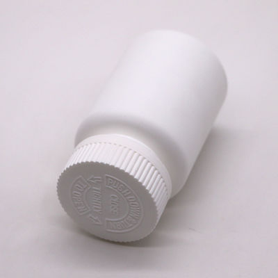 Color personalizado 120ml HDPE Blanco Negro Botella de medicina plástica vacía para píldora Cápsula de vitamina