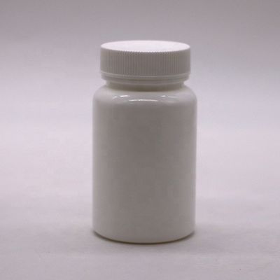 Etiquetas adhesivas de color personalizadas Botella de plástico HDPE de 100 ml para cápsulas de píldoras de suplemento
