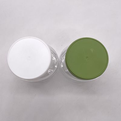 Material base PET 250 ml Botella de plástico de color personalizable para alimentos Café Alimento para mascotas