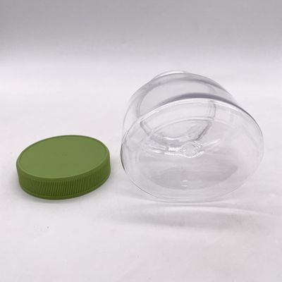 Material base PET 250 ml Botella de plástico de color personalizable para alimentos Café Alimento para mascotas