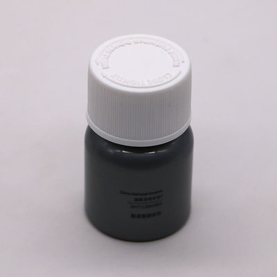 Tipo de plástico píldora PET 1 oz/30 ml/cc Botella de píldora tableta medicinal con tapa CRC y sello térmico
