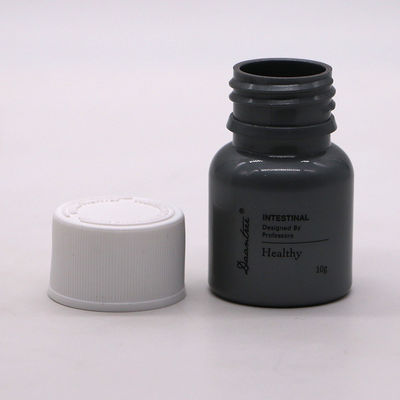 Tipo de plástico píldora PET 1 oz/30 ml/cc Botella de píldora tableta medicinal con tapa CRC y sello térmico