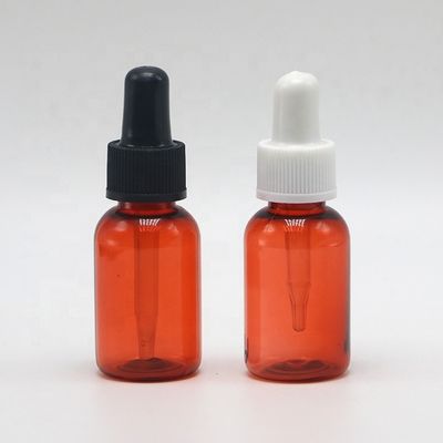 Botella de gotero PET de grado medicinal de 10 ml/ 15 ml/ 20 ml/ 25 ml con tapa de gotero personalizada