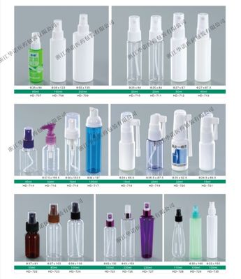 Material PE 70 ml/50 ml Botella de plástico para la solución de limpieza de la nariz