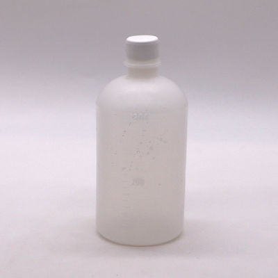 Botella líquida de 100 ml/200 ml PE con balanza y tapa de seguridad para niños incluida en la oferta