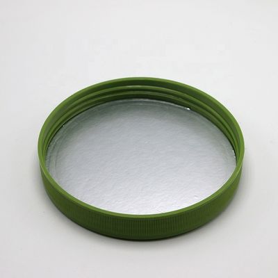 Pan 1L / 4L Polvo de proteína HDPE de boca ancha Almacenamiento de alimentos con tapa de tornillo y forro de inducción de calor de aluminio