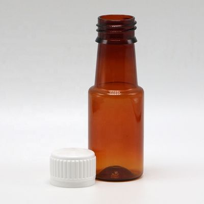 70 ml de PET Ámbar jarabe para tos de arce botella de líquido oral para la medicina líquida