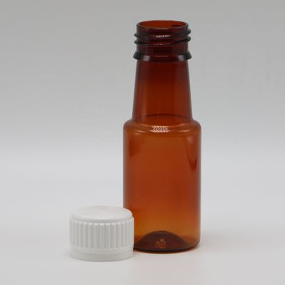 70 ml de PET Ámbar jarabe para tos de arce botella de líquido oral para la medicina líquida