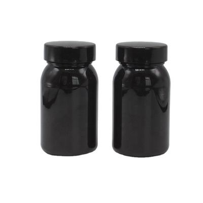 Grado alimenticio Vitamina Suplemento dietético Medicamento Botella de 100cc PET plástico con tapa de tornillo