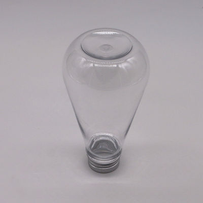 Almacenamiento de medicamentos 250ml HDPE Botella de plástico de forma única con logotipo personalizado y tapa de aluminio