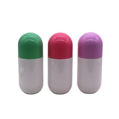 250ML/8OZ HDPE Dos capas PET Brillante Cápsula Forma de Capota de tornillo Medicina Estampado en caliente OEM.ODM