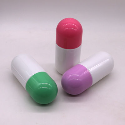 250ML/8OZ HDPE Dos capas PET Brillante Cápsula Forma de Capota de tornillo Medicina Estampado en caliente OEM.ODM