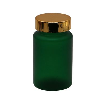 Contenedor de medicamento Cápsula de vitamina Portador de medicamentos Botellas de plástico vacías de PET mate de 150 ml