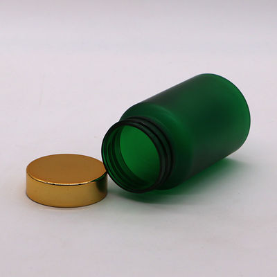 Contenedor de medicamento Cápsula de vitamina Portador de medicamentos Botellas de plástico vacías de PET mate de 150 ml