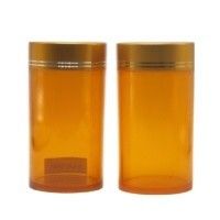 Botella de 160 cc PS para la salud dietética Suplemento nutricional píldora tableta botella cápsula