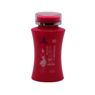 Diseño de PET de recogida de la cintura de la botella para suplementos dietéticos de nutrición cápsula píldora tableta