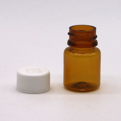 Impresión en pantalla 15 ml PET vacío Botella de plástico para píldoras de medicina Contenedor para polvo sólido