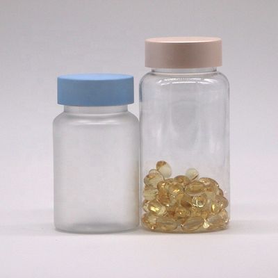 Botella de plástico PET de 60 ml/100 ml/120 ml/250 ml con acabado mate de color personalizado y otros medicamentos