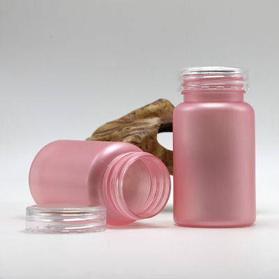 Botella de plástico PET de 60 ml/100 ml/120 ml/250 ml con acabado mate de color personalizado y otros medicamentos