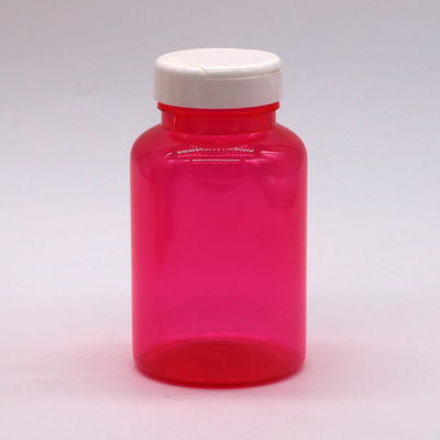 Botella de plástico PET para suplemento dietético de nutrición píldora cápsula tableta con varias tapas 250ml/cc