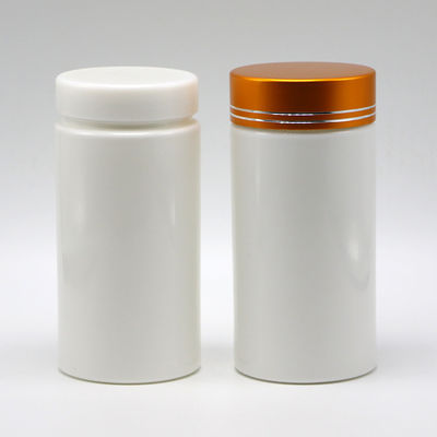 Botellas de plástico PE de capacidad de 200 ml de color personalizable tapas de aluminio para otros medicamentos