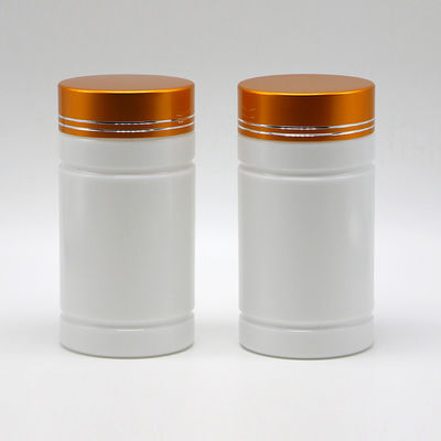 Botellas de plástico PE de capacidad de 200 ml de color personalizable tapas de aluminio para otros medicamentos