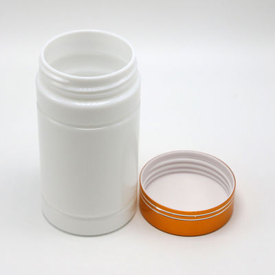Botellas de plástico PE de capacidad de 200 ml de color personalizable tapas de aluminio para otros medicamentos
