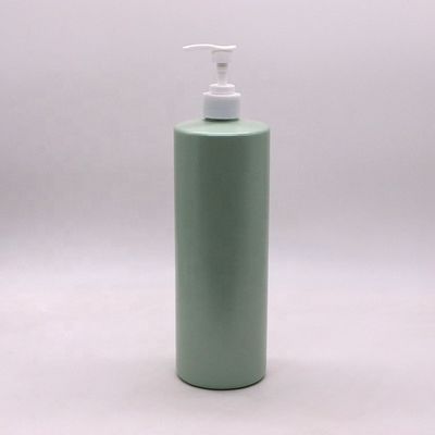 Collar de HDPE 1L 1000mL Contenedores de champú con bomba de color/loción de pulverización personalizada