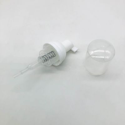 Botella de bomba de espuma de PET de 40 ml para cuidado de la piel OEM Color / Impresión PET Limpieza facial