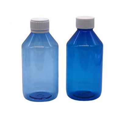 Color personalizado 250ml PET botella de plástico líquido de tornillo tapa y opción de color incluidos
