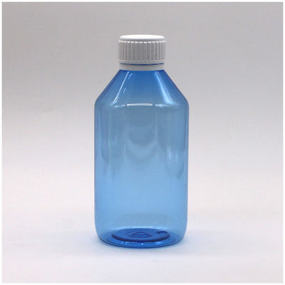 Color personalizado 250ml PET botella de plástico líquido de tornillo tapa y opción de color incluidos