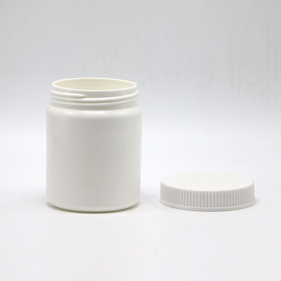 Botella de crema de forma redonda con cuello en PE de 100 ml para frasco de ungüento y cápsulas de yeso