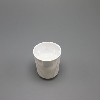Botella de enjuague bucal de plástico PET de cuello largo de color blanco con capacidad de 250 ml e impresión en pantalla