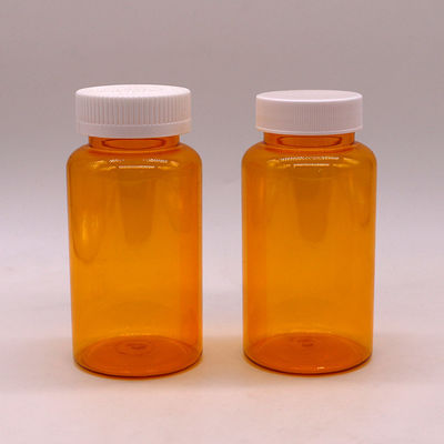 Capaz de proteger a los niños Contenedores de píldoras PET para farmacia Organización de medicamentos 250 ml