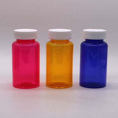 Capaz de proteger a los niños Contenedores de píldoras PET para farmacia Organización de medicamentos 250 ml