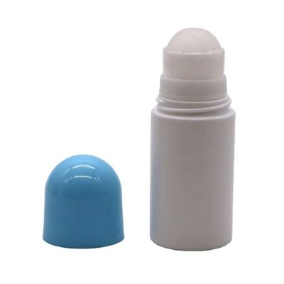 Crema para los ojos de HDPE rollo recargable en botella para repelente de mosquitos antitranspirante 50 ml