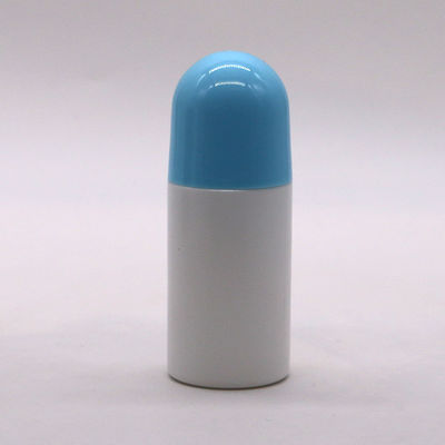 Crema para los ojos de HDPE rollo recargable en botella para repelente de mosquitos antitranspirante 50 ml