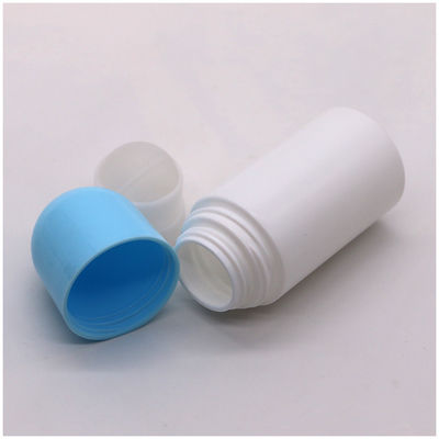 Crema para los ojos de HDPE rollo recargable en botella para repelente de mosquitos antitranspirante 50 ml