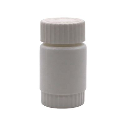 Botella de plástico cuadrada de forma de bambú vacía de 60 ml de HDPE personalizada para suplemento de medicina