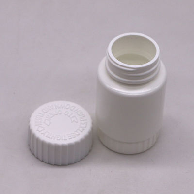 Botella de plástico cuadrada de forma de bambú vacía de 60 ml de HDPE personalizada para suplemento de medicina