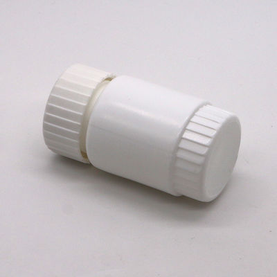 Botella de plástico cuadrada de forma de bambú vacía de 60 ml de HDPE personalizada para suplemento de medicina