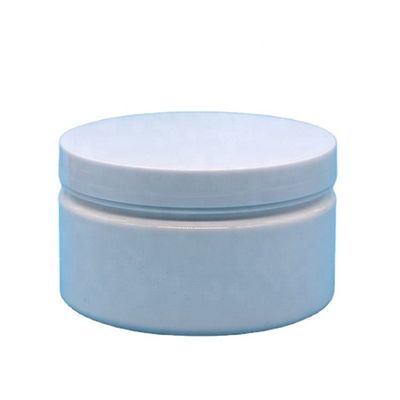 Envases para medicamentos de boca ancha con botellas redondas de crema PET de 8 onzas y logotipo personalizado
