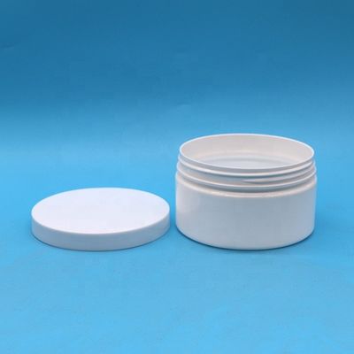 Envases para medicamentos de boca ancha con botellas redondas de crema PET de 8 onzas y logotipo personalizado