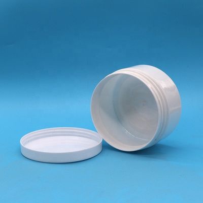 Envases para medicamentos de boca ancha con botellas redondas de crema PET de 8 onzas y logotipo personalizado