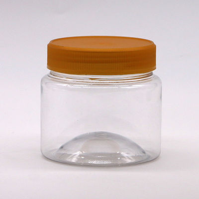 Material del cuello Botellas de plástico PET 5oz 150cc Jar de plástico transparente Mason para el almacenamiento de alimentos