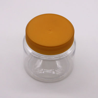 Material del cuello Botellas de plástico PET 5oz 150cc Jar de plástico transparente Mason para el almacenamiento de alimentos
