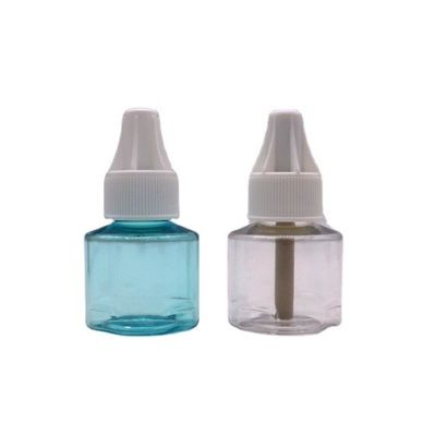 Material base PET Botella de líquido repelente de mosquitos eléctrico de 55 ml con palillo de diluyente