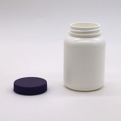 Botella de boca ancha de plástico HDPE de 175CC para medicamentos de grado de píldora cápsula tableta medicina