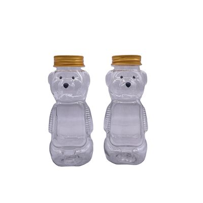 Botella de bebidas de plástico de 200 ml con tapa de tornillo de aluminio